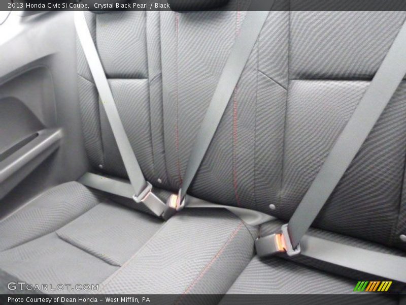 Rear Seat of 2013 Civic Si Coupe