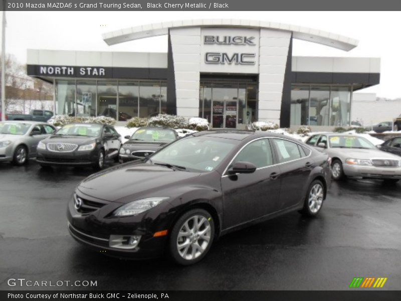 Black Cherry Metallic / Black 2010 Mazda MAZDA6 s Grand Touring Sedan