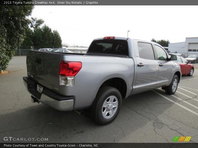 Silver Sky Metallic / Graphite 2013 Toyota Tundra CrewMax 4x4
