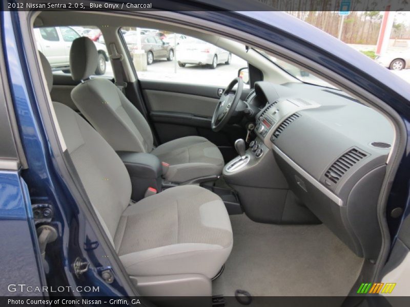 Blue Onyx / Charcoal 2012 Nissan Sentra 2.0 S