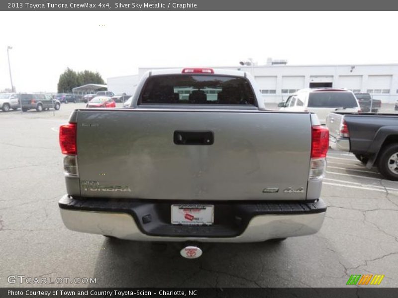 Silver Sky Metallic / Graphite 2013 Toyota Tundra CrewMax 4x4