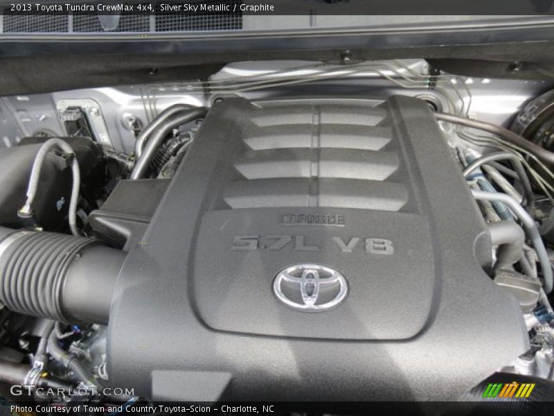 Silver Sky Metallic / Graphite 2013 Toyota Tundra CrewMax 4x4