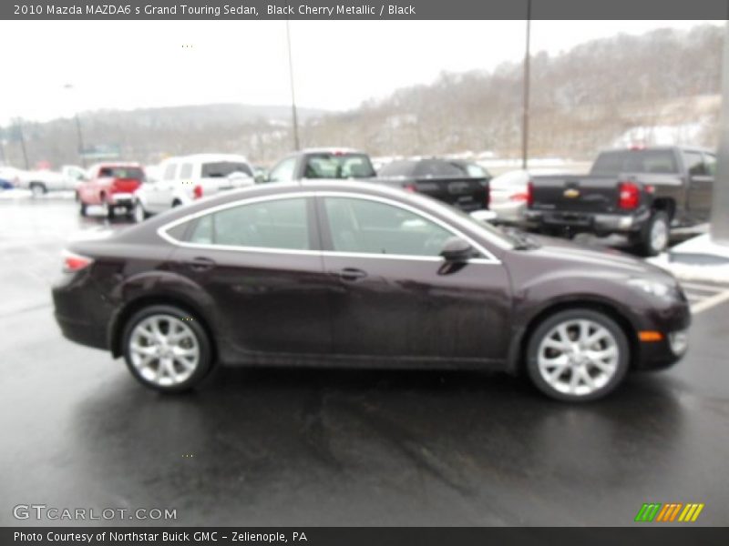 Black Cherry Metallic / Black 2010 Mazda MAZDA6 s Grand Touring Sedan