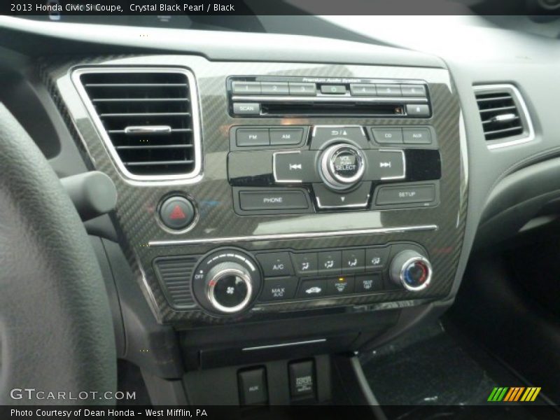 Controls of 2013 Civic Si Coupe
