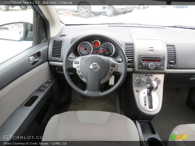 Blue Onyx / Charcoal 2012 Nissan Sentra 2.0 S