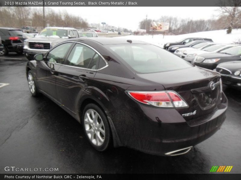 Black Cherry Metallic / Black 2010 Mazda MAZDA6 s Grand Touring Sedan