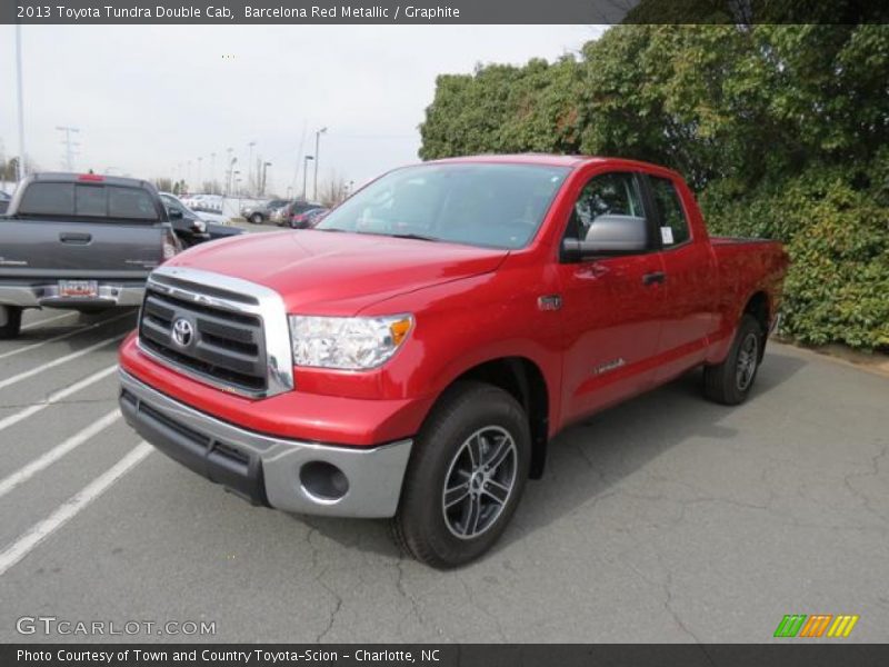 Barcelona Red Metallic / Graphite 2013 Toyota Tundra Double Cab