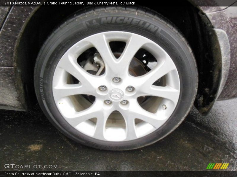 Black Cherry Metallic / Black 2010 Mazda MAZDA6 s Grand Touring Sedan