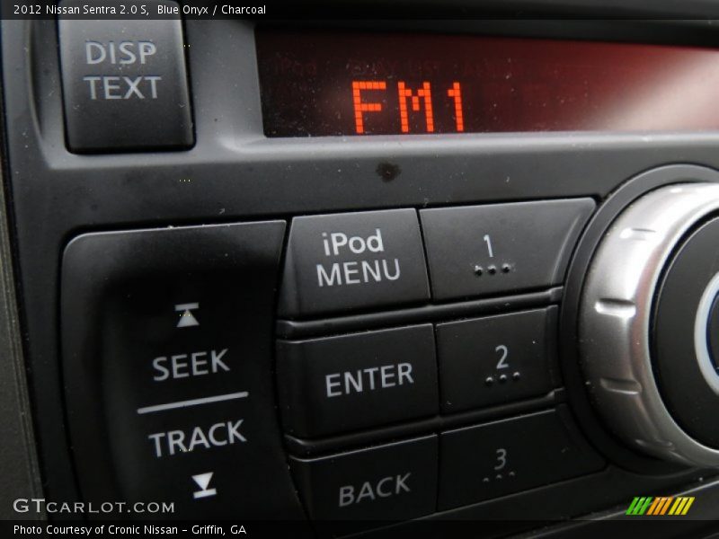 Blue Onyx / Charcoal 2012 Nissan Sentra 2.0 S