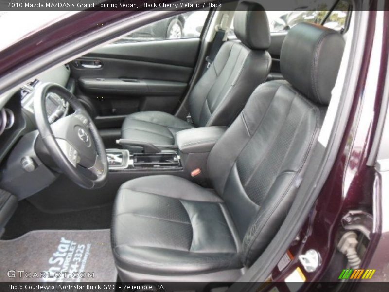 Black Cherry Metallic / Black 2010 Mazda MAZDA6 s Grand Touring Sedan