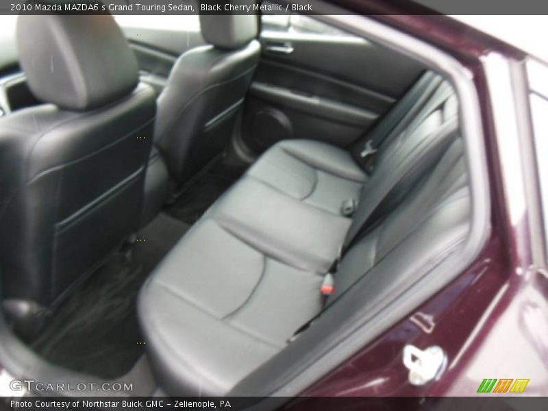 Black Cherry Metallic / Black 2010 Mazda MAZDA6 s Grand Touring Sedan