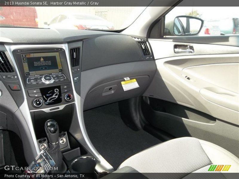 Harbor Gray Metallic / Gray 2013 Hyundai Sonata SE