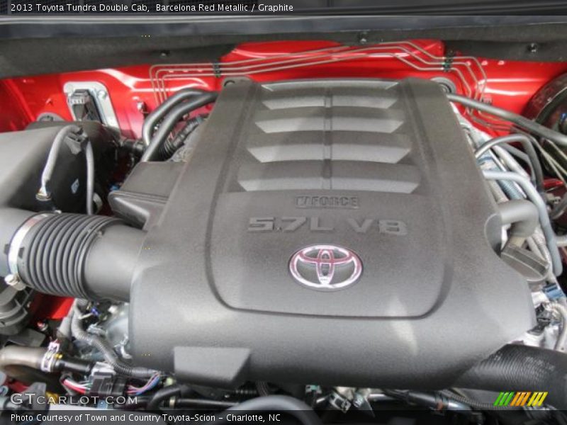 Barcelona Red Metallic / Graphite 2013 Toyota Tundra Double Cab
