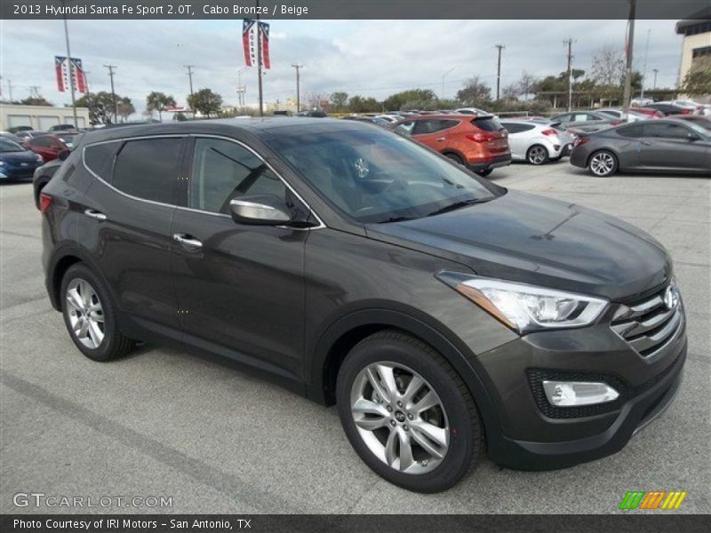 Front 3/4 View of 2013 Santa Fe Sport 2.0T