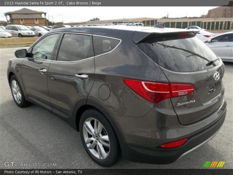 Cabo Bronze / Beige 2013 Hyundai Santa Fe Sport 2.0T