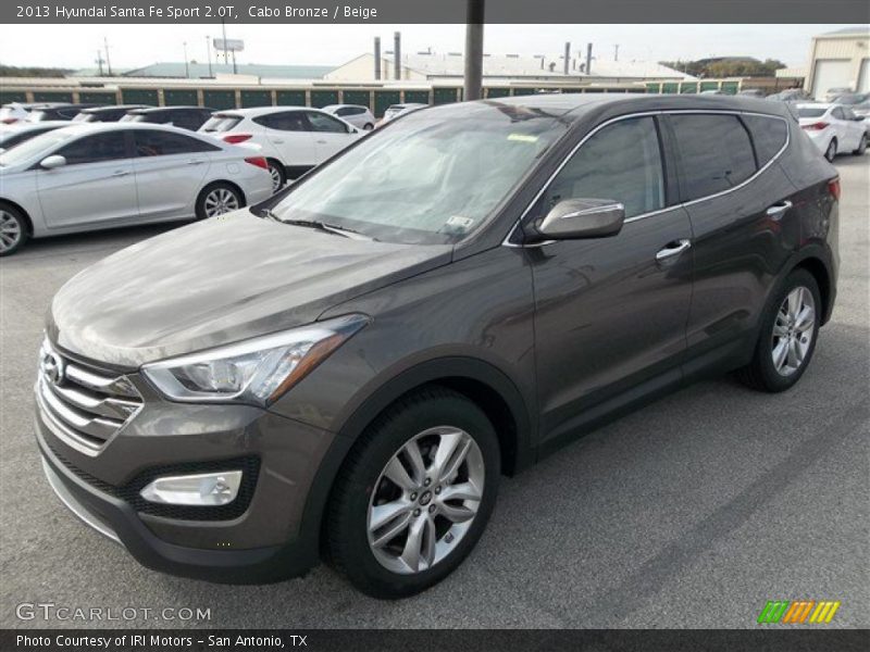 Cabo Bronze / Beige 2013 Hyundai Santa Fe Sport 2.0T