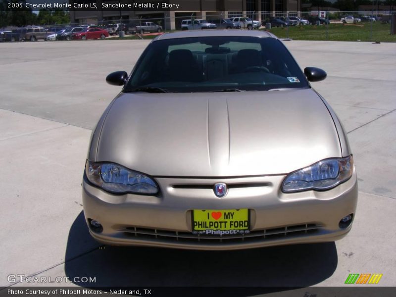 Sandstone Metallic / Ebony 2005 Chevrolet Monte Carlo LS