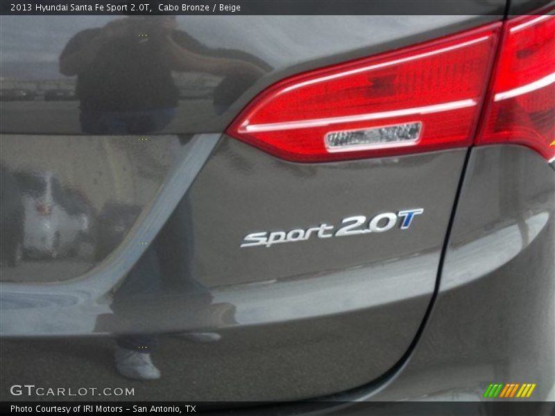 Cabo Bronze / Beige 2013 Hyundai Santa Fe Sport 2.0T