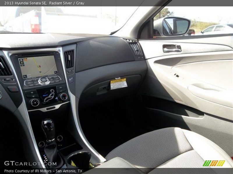Radiant Silver / Gray 2013 Hyundai Sonata SE