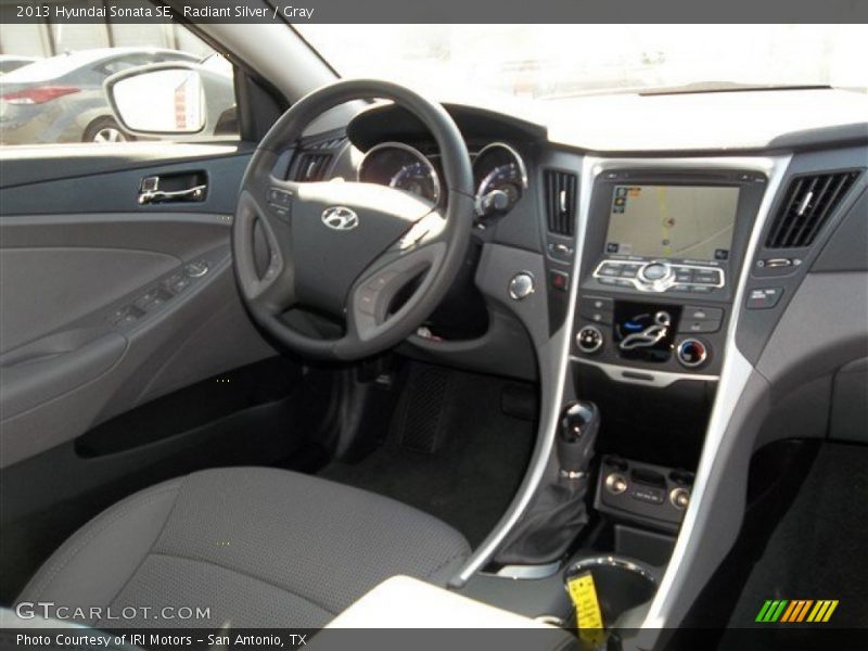 Radiant Silver / Gray 2013 Hyundai Sonata SE