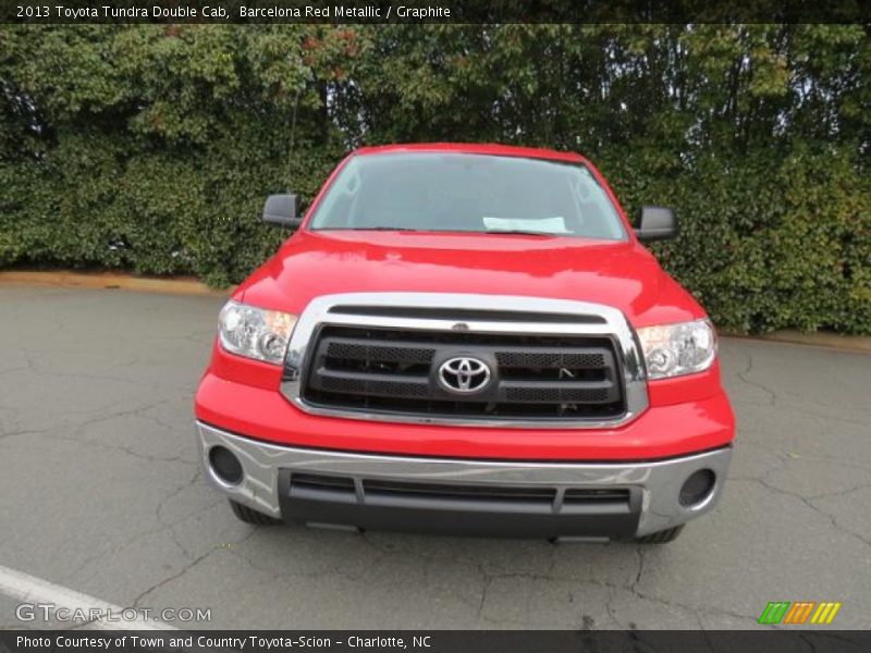 Barcelona Red Metallic / Graphite 2013 Toyota Tundra Double Cab