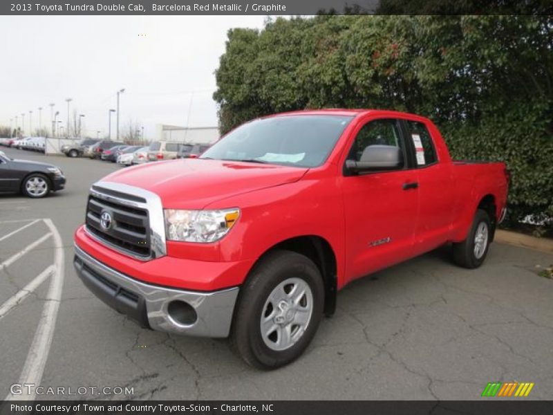 Barcelona Red Metallic / Graphite 2013 Toyota Tundra Double Cab