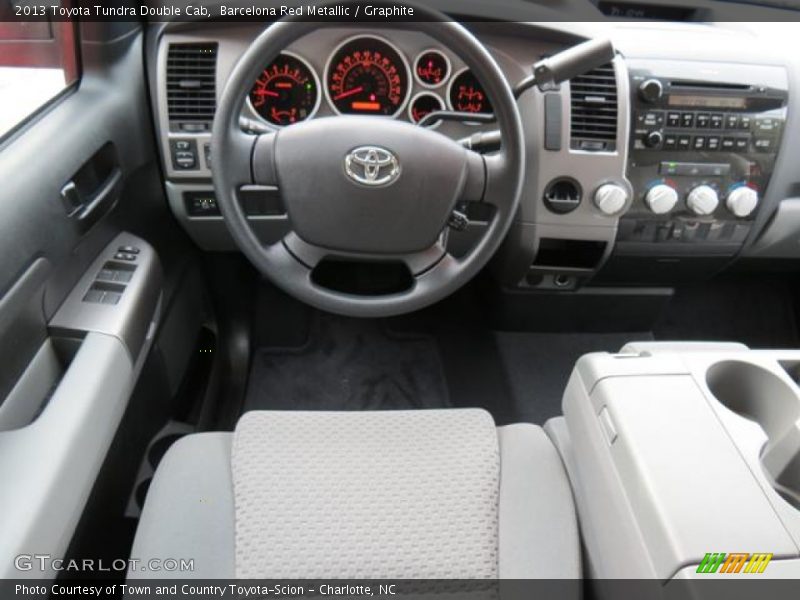 Barcelona Red Metallic / Graphite 2013 Toyota Tundra Double Cab