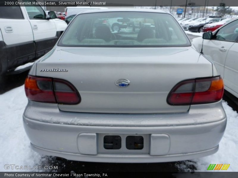 Silvermist Metallic / Neutral 2000 Chevrolet Malibu Sedan