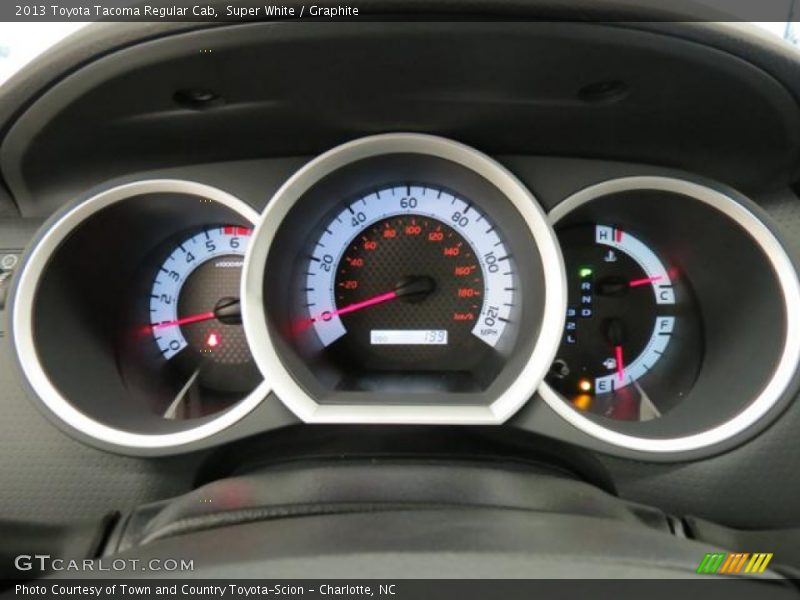 Super White / Graphite 2013 Toyota Tacoma Regular Cab