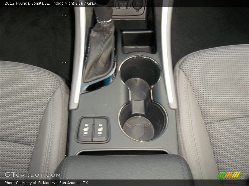 Indigo Night Blue / Gray 2013 Hyundai Sonata SE