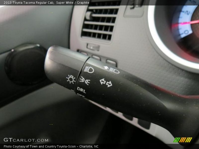 Super White / Graphite 2013 Toyota Tacoma Regular Cab