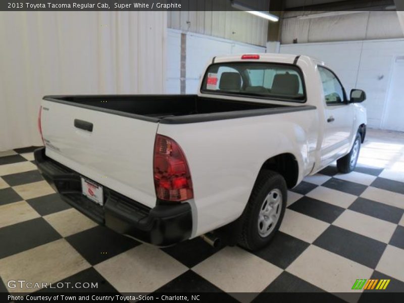 Super White / Graphite 2013 Toyota Tacoma Regular Cab