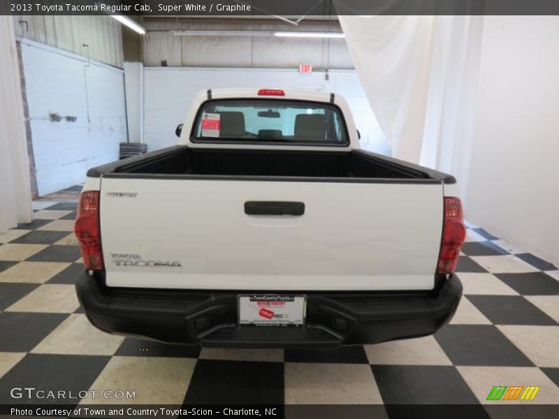 Super White / Graphite 2013 Toyota Tacoma Regular Cab