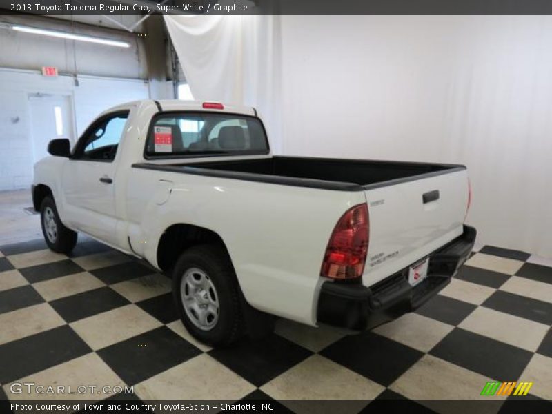 Super White / Graphite 2013 Toyota Tacoma Regular Cab