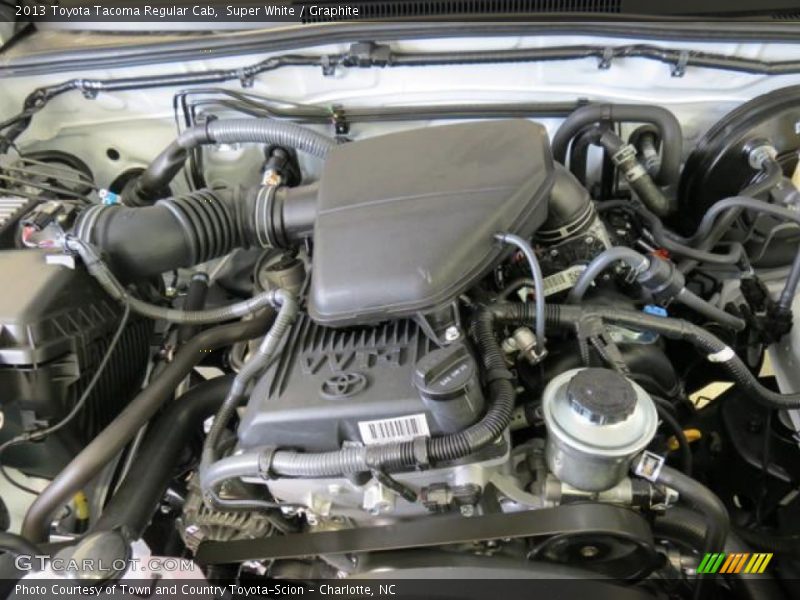 Super White / Graphite 2013 Toyota Tacoma Regular Cab