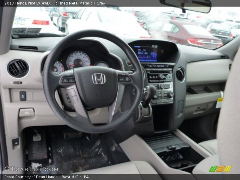 Dashboard of 2013 Pilot LX 4WD