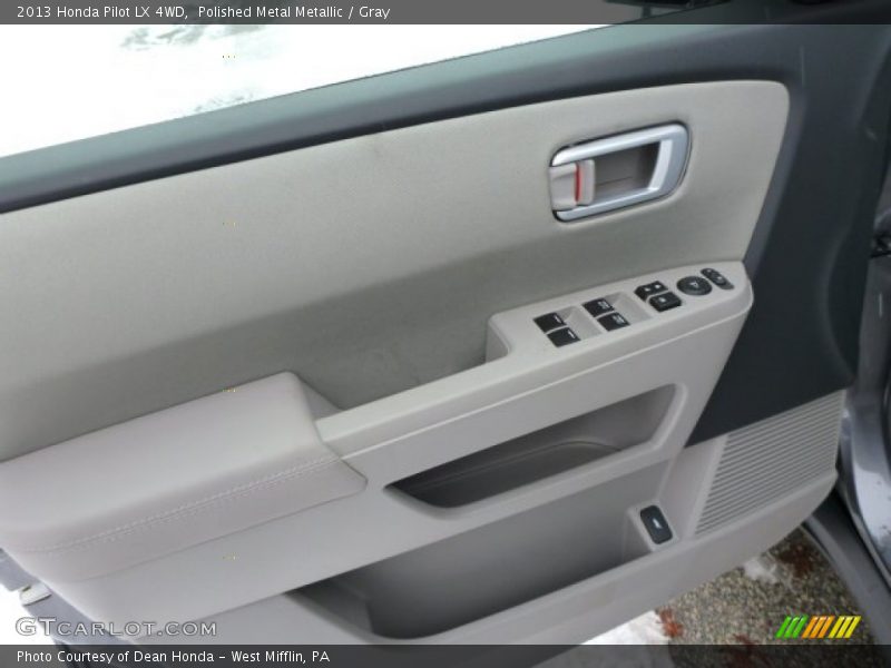 Polished Metal Metallic / Gray 2013 Honda Pilot LX 4WD