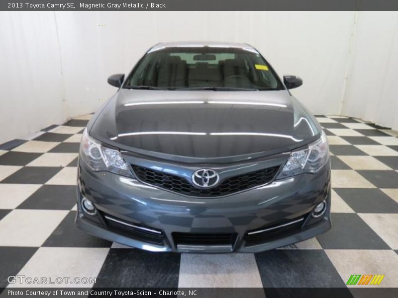 Magnetic Gray Metallic / Black 2013 Toyota Camry SE