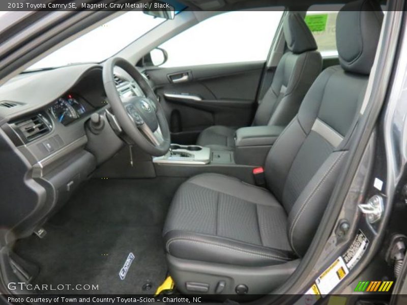 Magnetic Gray Metallic / Black 2013 Toyota Camry SE