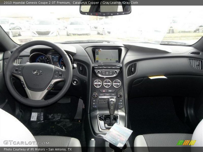 Dashboard of 2013 Genesis Coupe 2.0T Premium