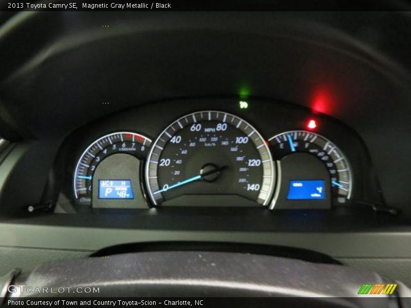 Magnetic Gray Metallic / Black 2013 Toyota Camry SE
