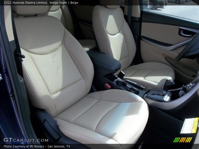 Indigo Night / Beige 2013 Hyundai Elantra Limited