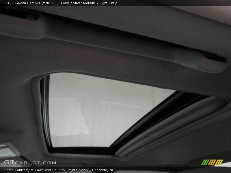 Classic Silver Metallic / Light Gray 2013 Toyota Camry Hybrid XLE