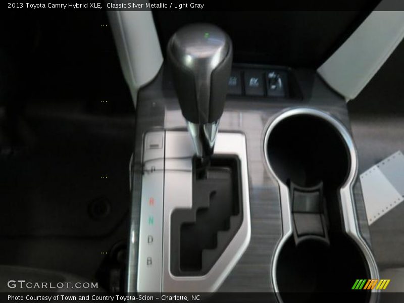 Classic Silver Metallic / Light Gray 2013 Toyota Camry Hybrid XLE