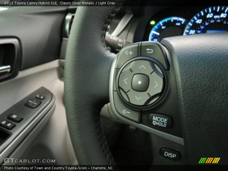 Classic Silver Metallic / Light Gray 2013 Toyota Camry Hybrid XLE