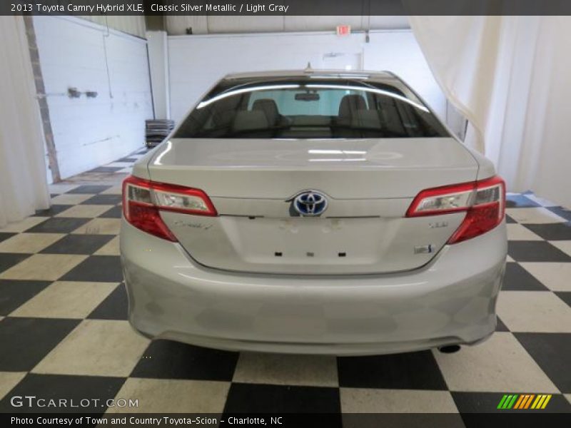 Classic Silver Metallic / Light Gray 2013 Toyota Camry Hybrid XLE