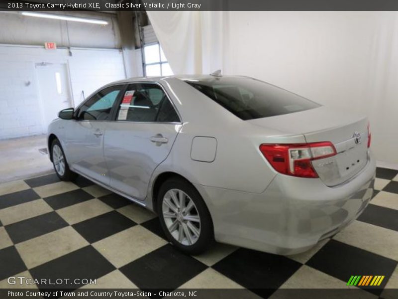 Classic Silver Metallic / Light Gray 2013 Toyota Camry Hybrid XLE