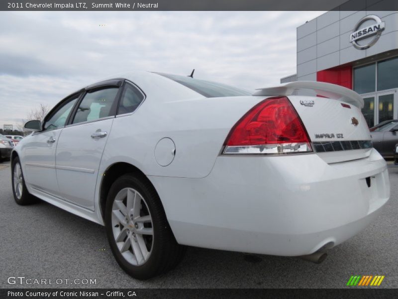 Summit White / Neutral 2011 Chevrolet Impala LTZ