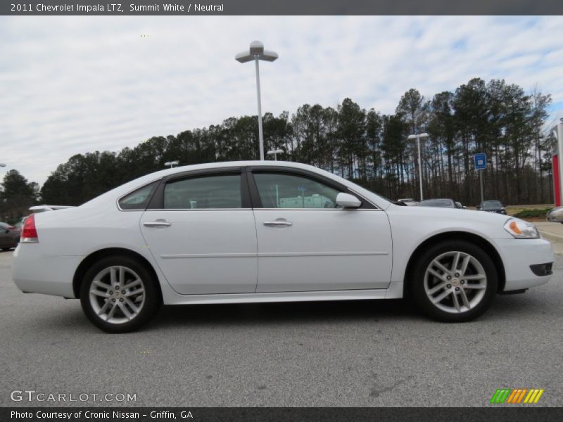 Summit White / Neutral 2011 Chevrolet Impala LTZ