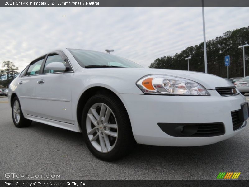 Front 3/4 View of 2011 Impala LTZ